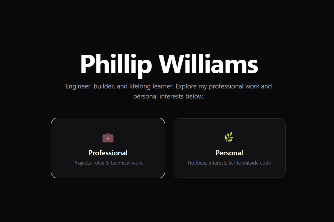 Portfolio Website